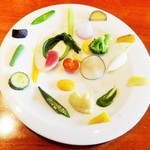 Restaurant Re: - 鎌倉野菜のサラダ盛り合わせ