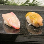 Sushi Ei - お任せの10貫盛り②