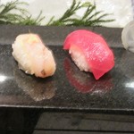 Sushi Ei - お任せの10貫盛り①