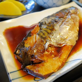 大阪屋食堂 - 料理写真:鯖の煮付け（アップ）