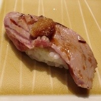 おたる政寿司 本店 - まぐろあぶり