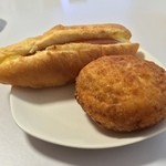 粉とクリーム - 惣菜パソはカレーかウインナーにかぎる。自宅にて