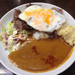 ビーフケバブカレー+タマゴ（2016/03）