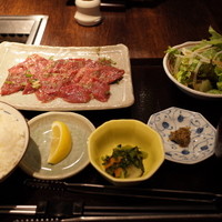 山形山　月島店 - 2016.3 牛たん定食100g