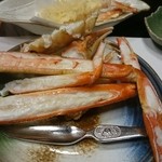 こう屋旅館 - ふっくら焼きがに　　　かに味噌につけると絶品