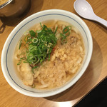 ウエスト - ごぼ天うどん。