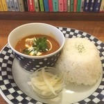 喫茶 登川 - トマトとココナッツミルクのスープカレー