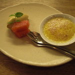 京洛肉料理 いっしん - 水菓子。