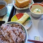 三良坂地豆腐処 豆遊 - 福福膳　雑穀ご飯