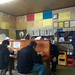 喜八 - H28.03.19 店内 カウンター席