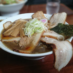 麺屋 にぼすけ - 極太肉中華そば