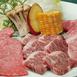 焼肉 高麗ガーデン - 上和牛盛り合わせ