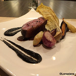 カーサ・デル・チーボ - バルバリー種の鴨肉のコンフィ