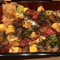 鮨 石島 - ばらちらし1500円 2016.3撮影