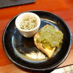 日本料理 喜春 - 焼きは鱒、蕗味噌で