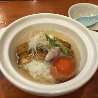 地鶏卵の鰻雑炊