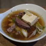 柳家 - 鴨鍋、この脂！