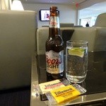 British Airways Galleries Lounge - クアーズライト/ジントニックのつもりだったけど・・・。