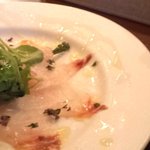 フードカフェ レガーメ - 舌平目のカルパッチョ