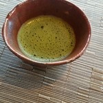 桜坂 - 食後の抹茶
