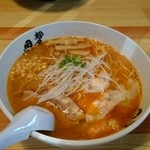 麺屋 田中商店 - 甘えびワンタン麺塩