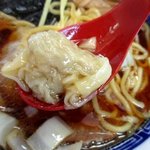 中華そば 亀喜屋 - トゥルットゥル食感のワンタン！(2016,03/20)