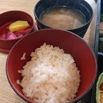 成駒家 - シジミ汁