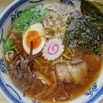 あじゃあじゃ - あじゃあじゃラーメン
この時は屋台風煮干しラーメンでした