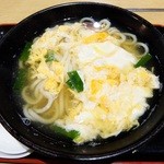 かな福 - 2016.3.12 玉子とじうどん
