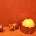 ル・コションドール・キタノ - 内観：店名はフランス語で『金の豚』可愛い豚さんが店内のあらゆるトコロに