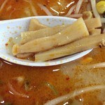 万来 - 雷ラーメン中辛　大辛　餃子
　２０１６年３月