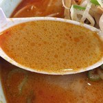 万来 - 雷ラーメン中辛　大辛　餃子
　２０１６年３月