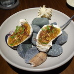 RAW - OYSTER, SAGO, RED CORAL