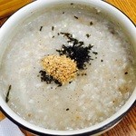 明洞栄養粥、栄養餃子 - あわび粥