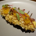 RAW - SWEET POTATO, BOTTARGA, BUCKWHEAT