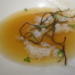 RAW - SQUID, KOMBU, LOVAGE