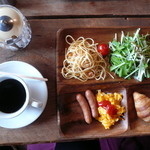 quatre cafe - プレートモーニング