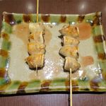 もつやき 松井 - 串焼３本目