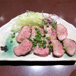 もつやき 松井 - 豚タンロースト（680円）