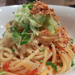 アジトイズム - 【イレギュラー】ポークカレーつけ麺 ajito風（800円）＋〆のリゾット（200円）＠大