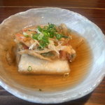 ごはんや楓屋 - 楓屋豆腐とかき揚げ
