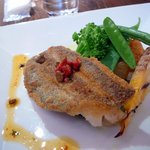 フランチェスカ - 魚料理（クロムツのソテー）＠francesca