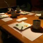 Sushi Daining Utsukimura - おしゃれな雰囲気です。