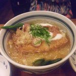 かつ吉 - ランチメニューの冷やしかつ丼。夏にはいいですね