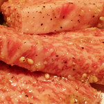 焼肉 北砂トラジ - 2016 　塩焼きスペシャルのおそらく特選リブロースの部分