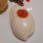 ル・コションドール・キタノ - 前菜盛合せ：泉州産玉葱のクリーム仕立て