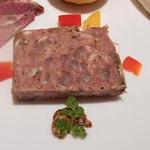 ル・コションドール・キタノ - 前菜盛合せ：自家製豚さんのパテ