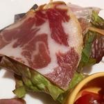 ル・コションドール・キタノ - 前菜盛合せ：自家製生ハムサラダ