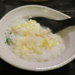 満味 - 雑炊のアップ（ポン酢チョイ垂らし）