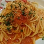 鎌倉パスタ - プチトマトとモッツァレラのトマトソースパスタ